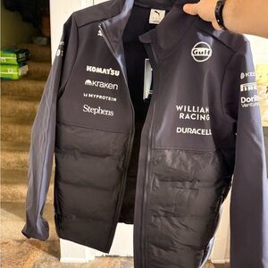 Puma Williams Racing F1 hybrid jacket navy